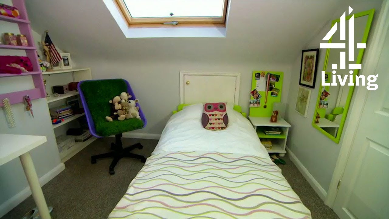 Kirstie Redesigns a Children's Bedroom Using Recycled Materials | Kirstie's Fill Your House for Free