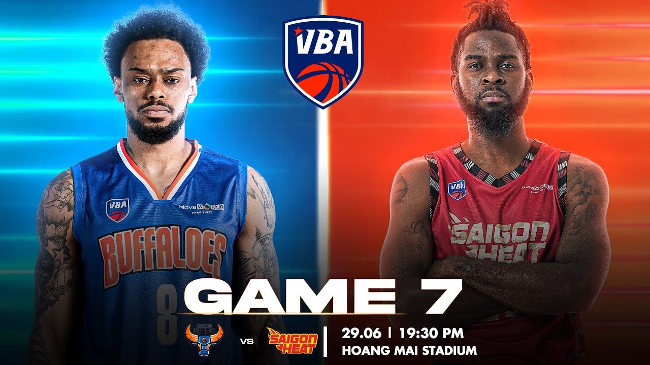 🛑 Trực tiếp VBA 2022 | 29.06.2022 | Game 7 | Hanoi Buffaloes vs Saigon Heat