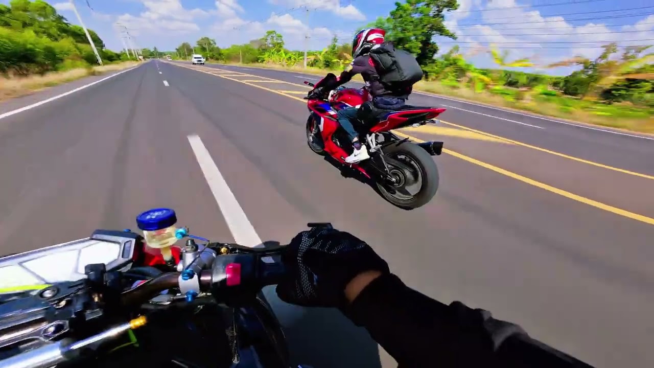 CBR250RR สะพายเป้แบกข้าวสารขึ้นเขาพนมรุ้ง ...จบภารกิจพาข้าวสารกลับบ้าน #z800 #cbr250rr #เทรนด์วันนี้