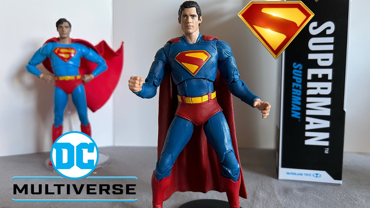 DC Multiverse Superman David Corenswet 2025 new movie figure review McFarlane Toys