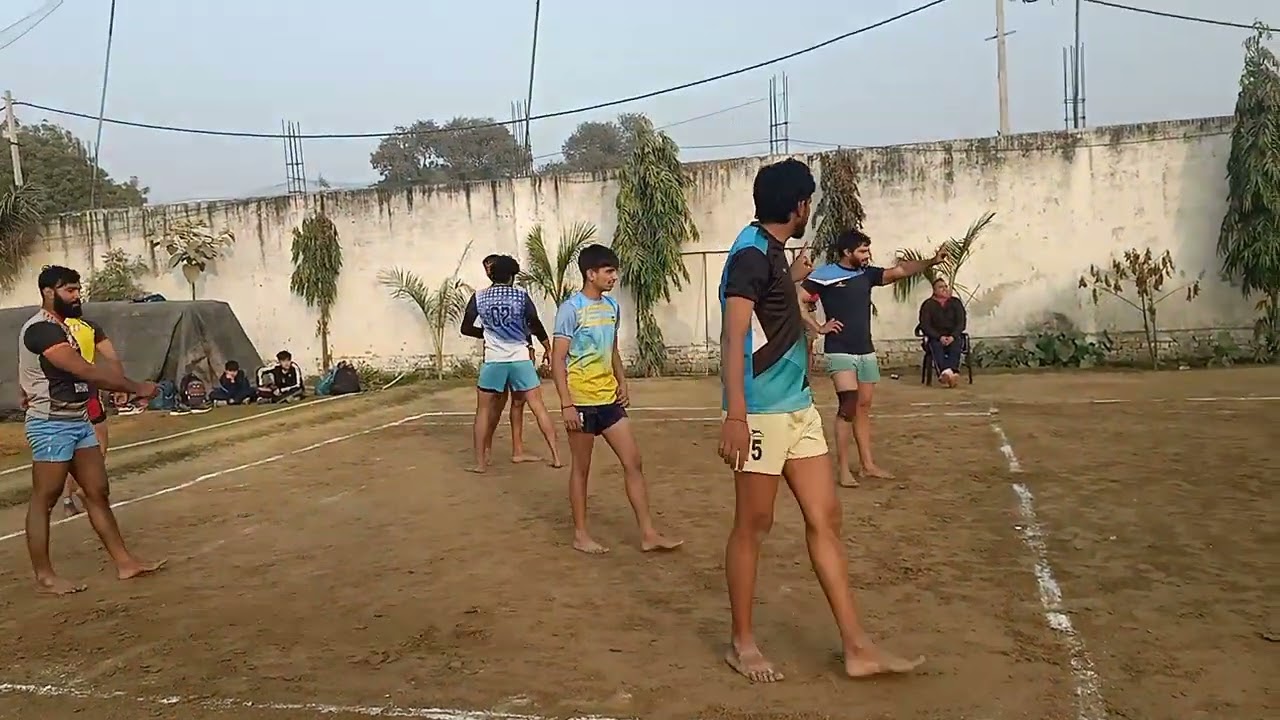 grm Public School Kabaddi match practice session