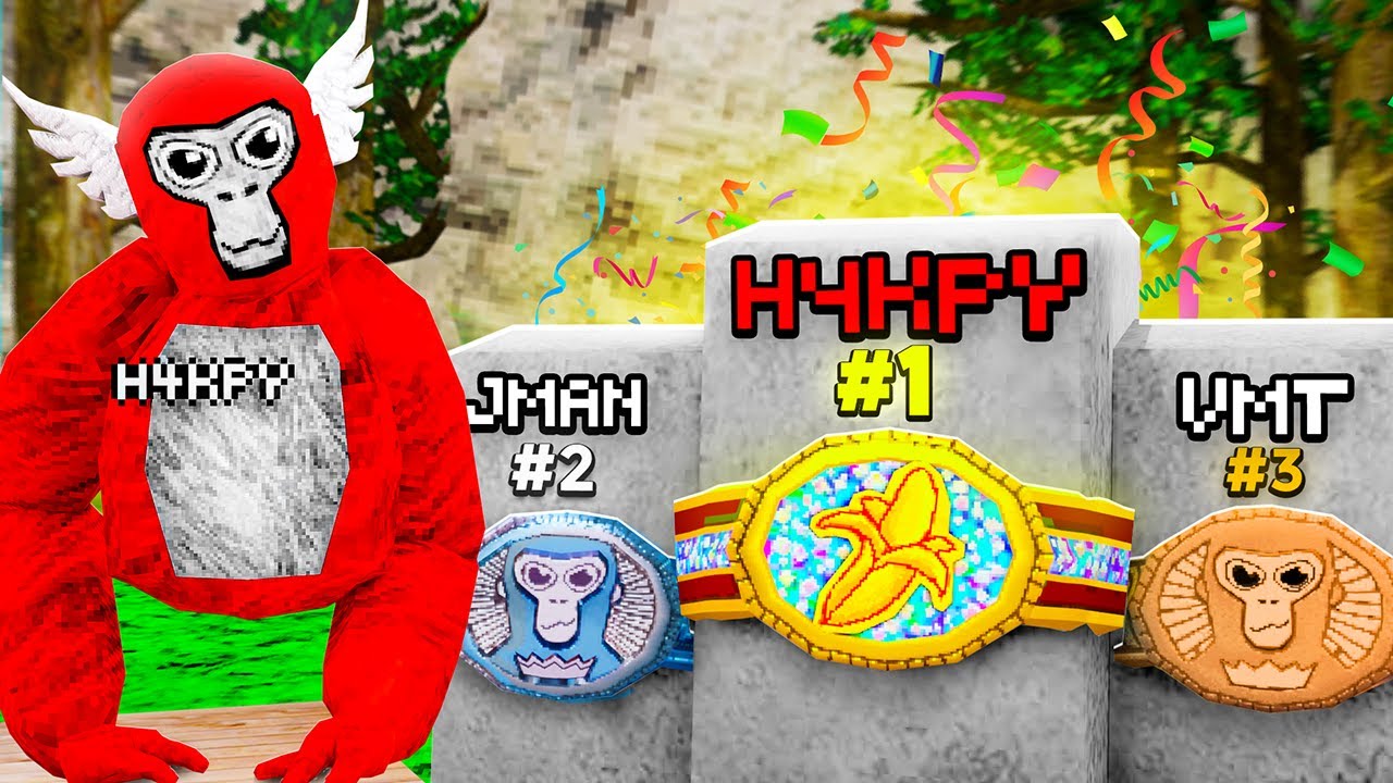 I Got MAX Rank In Gorilla Tag
