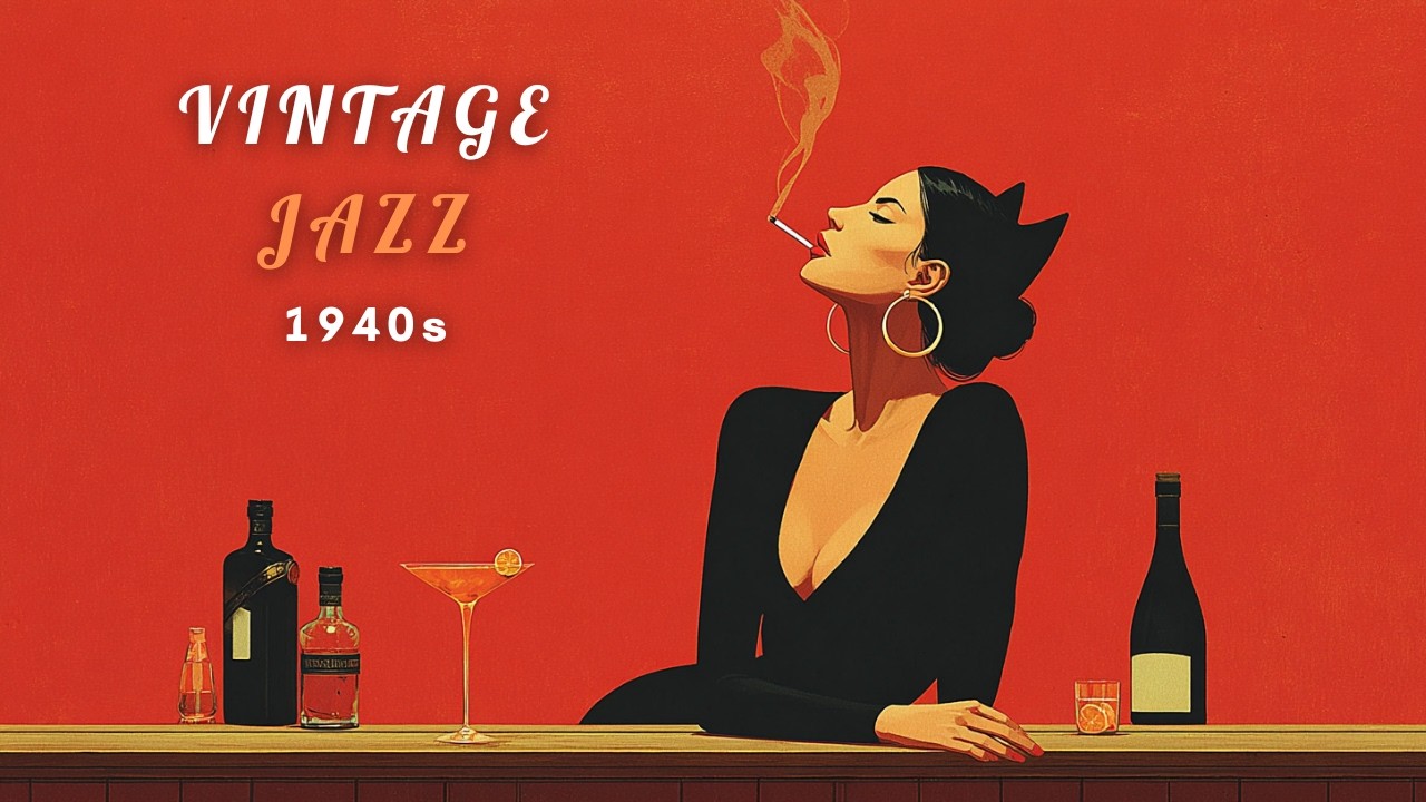 1940's Vintage Jazz Playlist - The last train hums a minor interval. | MEOW JAZZ