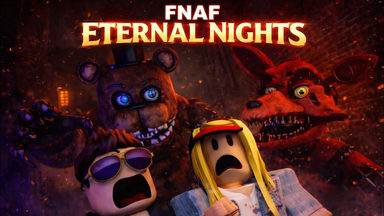“FNAF Eternal Nights’ta Korku Dolu Gece! Roblox’ta Hayatta Kalabildik mi?!” 😱