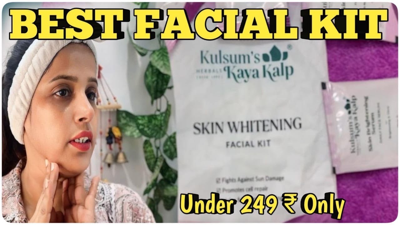 KAYA KALAP WHITENING FACIAL KIT | HOW TO DO FACIAL AT HOME |