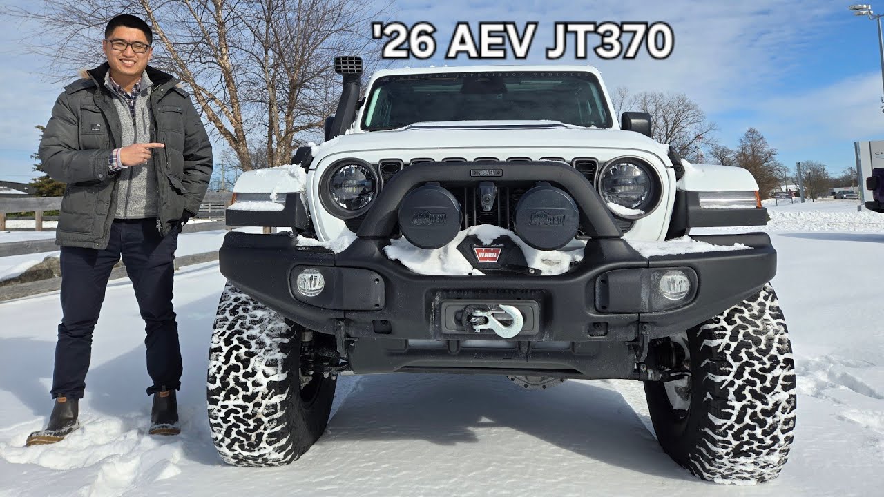 ПЕРВЫЙ ВЗГЛЯД: Jeep Gladiator Rubicon X 2026 года (AEV JT370)