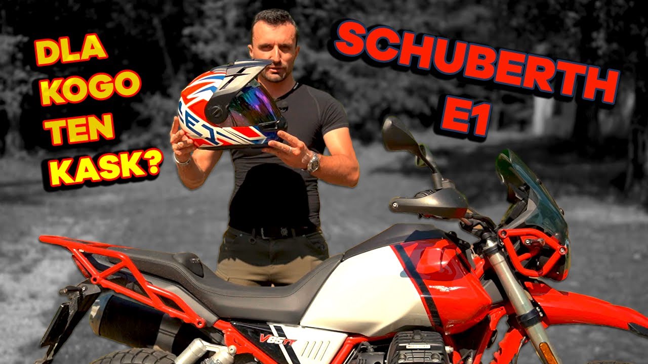 Schuberth E1 - scyzoryk wśród kasków motocyklowych? [prezentacja, opinia, recenzja]