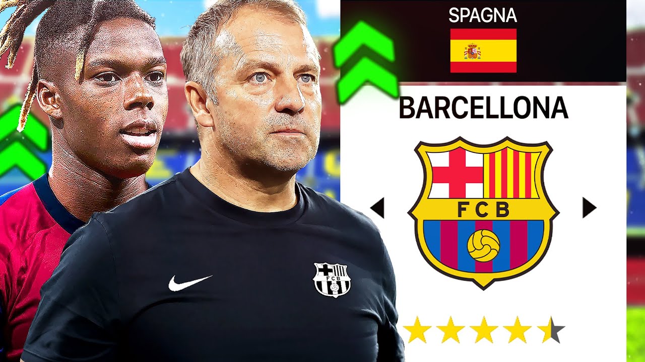 Ho RICOSTRUITO il BARCELLONA con HANSI FLICK su FC 24!