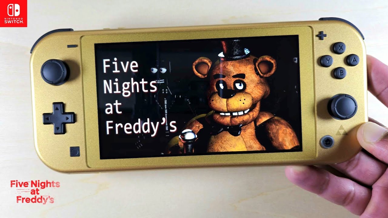 Five Nights at Freddy's Nintendo Switch Lite Gameplay