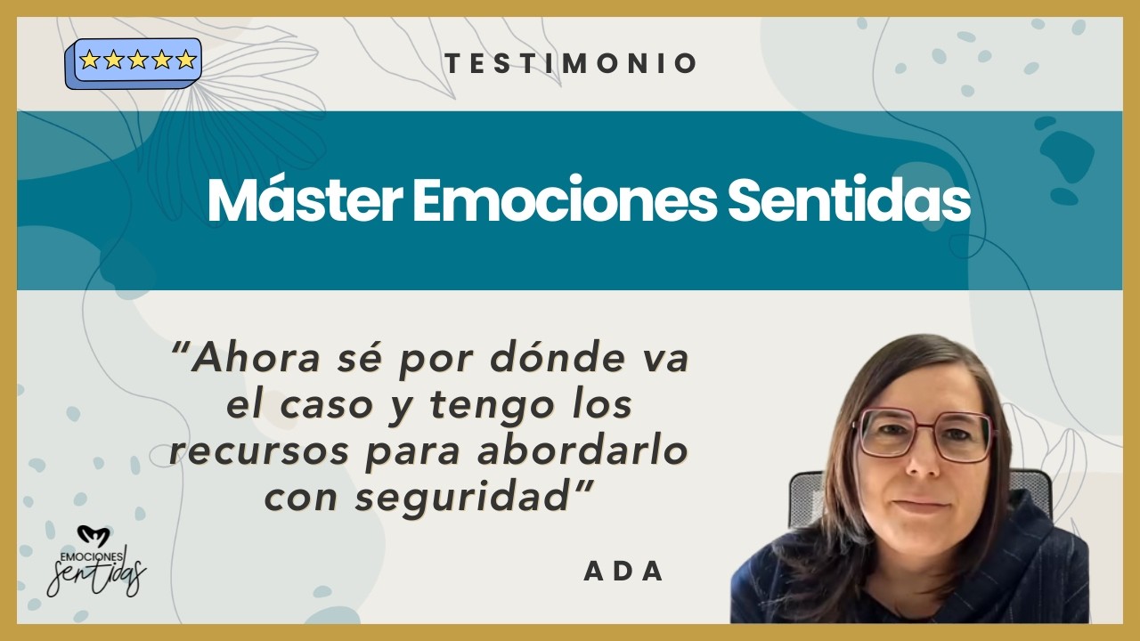 Ahora sé por dónde va el caso y tengo los recursos para abordarlo con seguridad