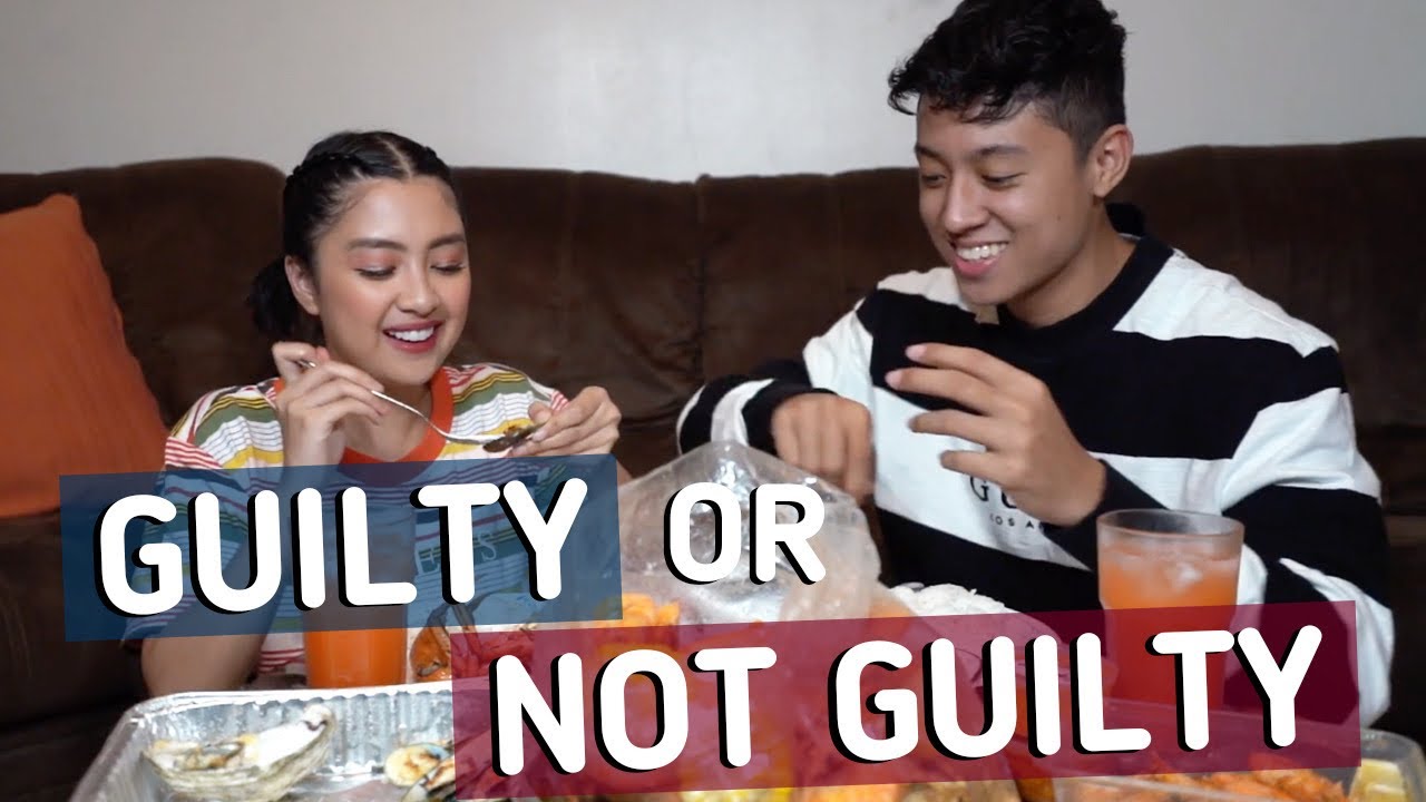 GUILTY OR NOT GUILTY (SEAFOOD MUKBANG) | Rei Germar