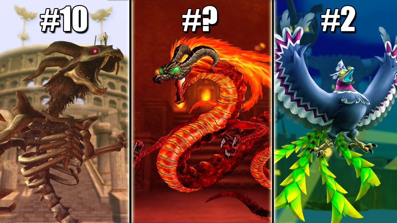Les 16 MEILLEURS Boss de Zelda