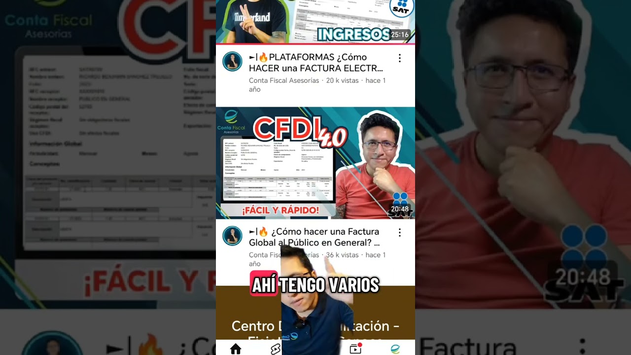 Factura global obligatoria para todos SAT #cfdi #impuestos #sat