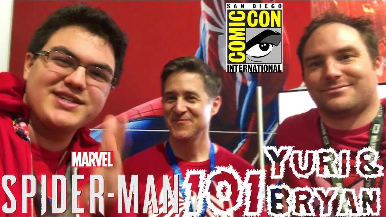 Spider-Man PS4: 101 - Marvel's Spider-Man Q&A w/ Yuri Lowenthal & Bryan Intihar at SDCC 2018!!!
