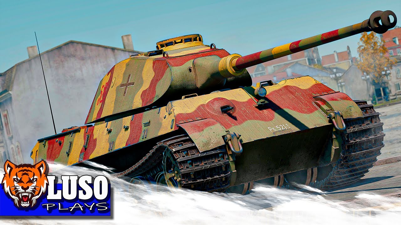 Kungstiger | El Tiger II P Sueco S1n Mas | WAR THUNDER