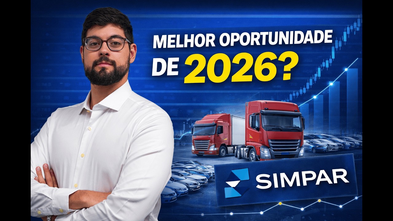 Simpar: a melhor oportunidade de 2026? #SIMH3 #VAMO3 #MOVI3 #AMOB3 #JSLG3