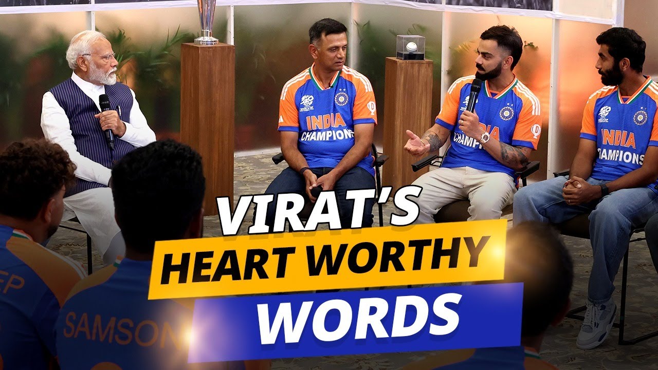 Virat Kohli shares the struggles and learnings from the T20 World Cup tournament with PM Modi