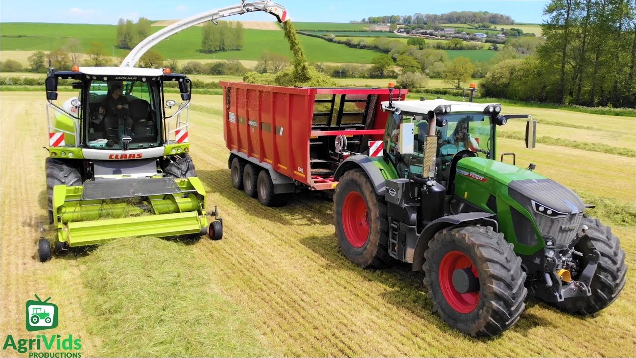 2 Foragers & Tri Axle Silage Trailers