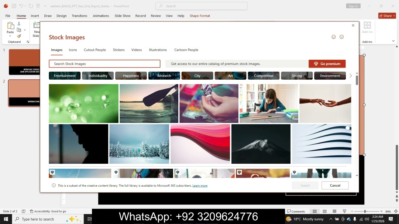 BAA3c_PPT_Year_End_Report_202302_v1 | Полное решение BAA3c_PPT | Услуги Myitlab Solution Services
