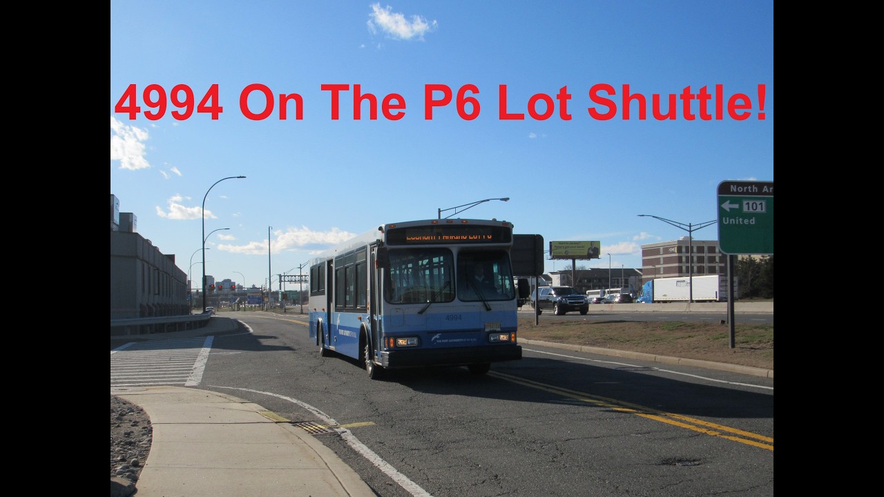 NeoplanDude | Port Authority of NY & NJ 2007 Orion VII #4994 On The P6 Lot Shuttle!