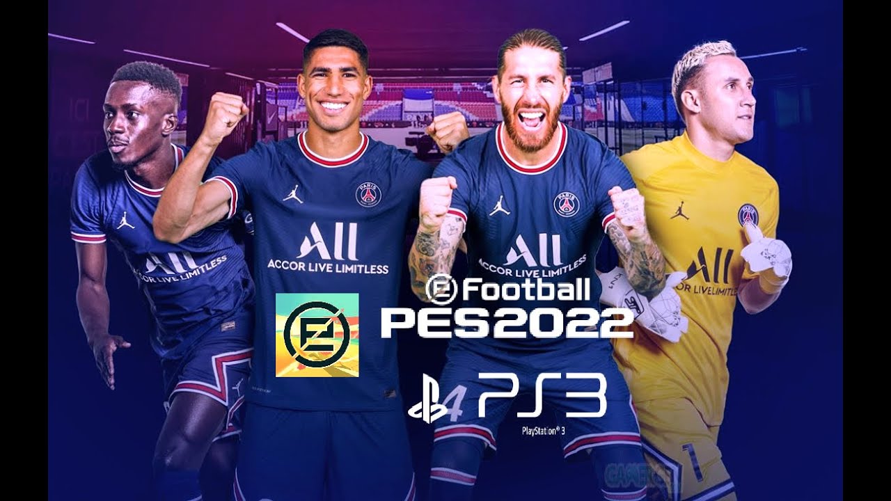 باتش تحديث وتحويل pes 2018 الى eFootball PES 2022 PS3 مع أخر انتقالات