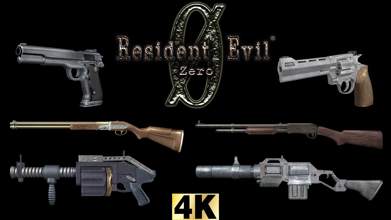 Resident Evil Zero | Ultimate Weapon Showcase (4K) - Part 2 {Final}