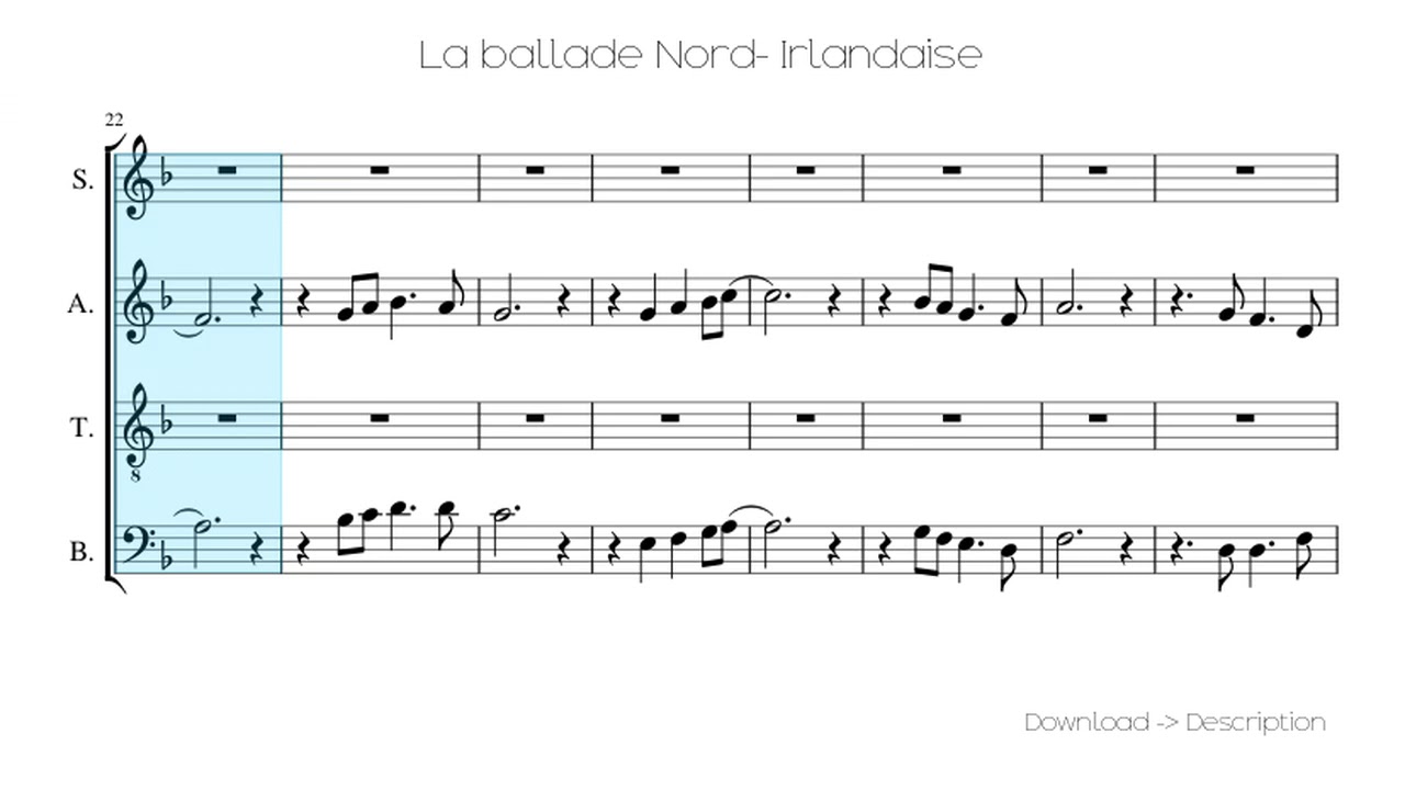 🎶 La Ballade Nord- Irlandaise 🎸🎸