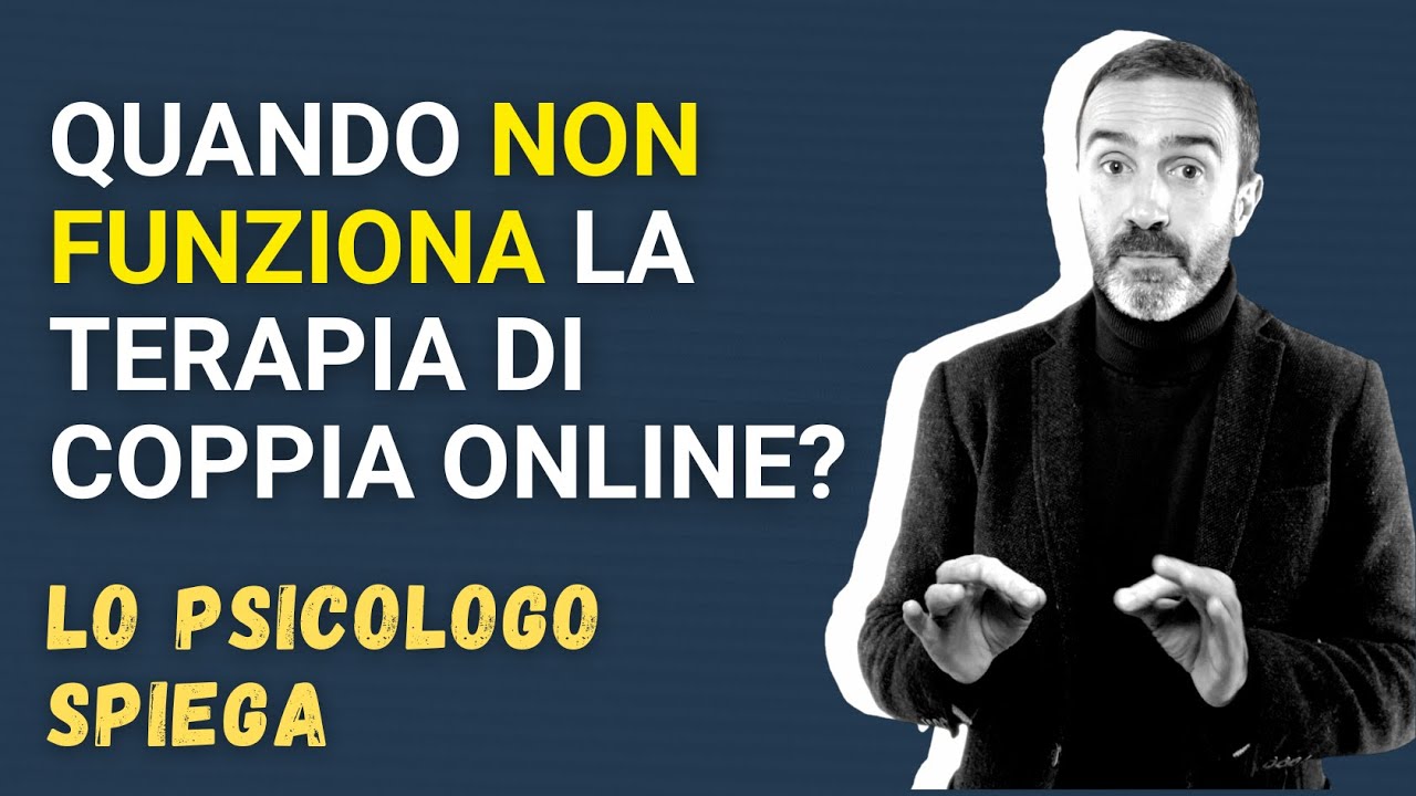 In che casi la terapia di coppia online NON funziona
