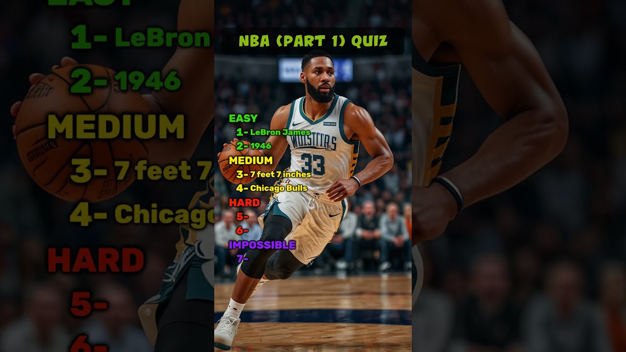 Any NBA Fans? #quiz #trivia #shorts #ytshorts #nba #sports #basketball #fun #learning