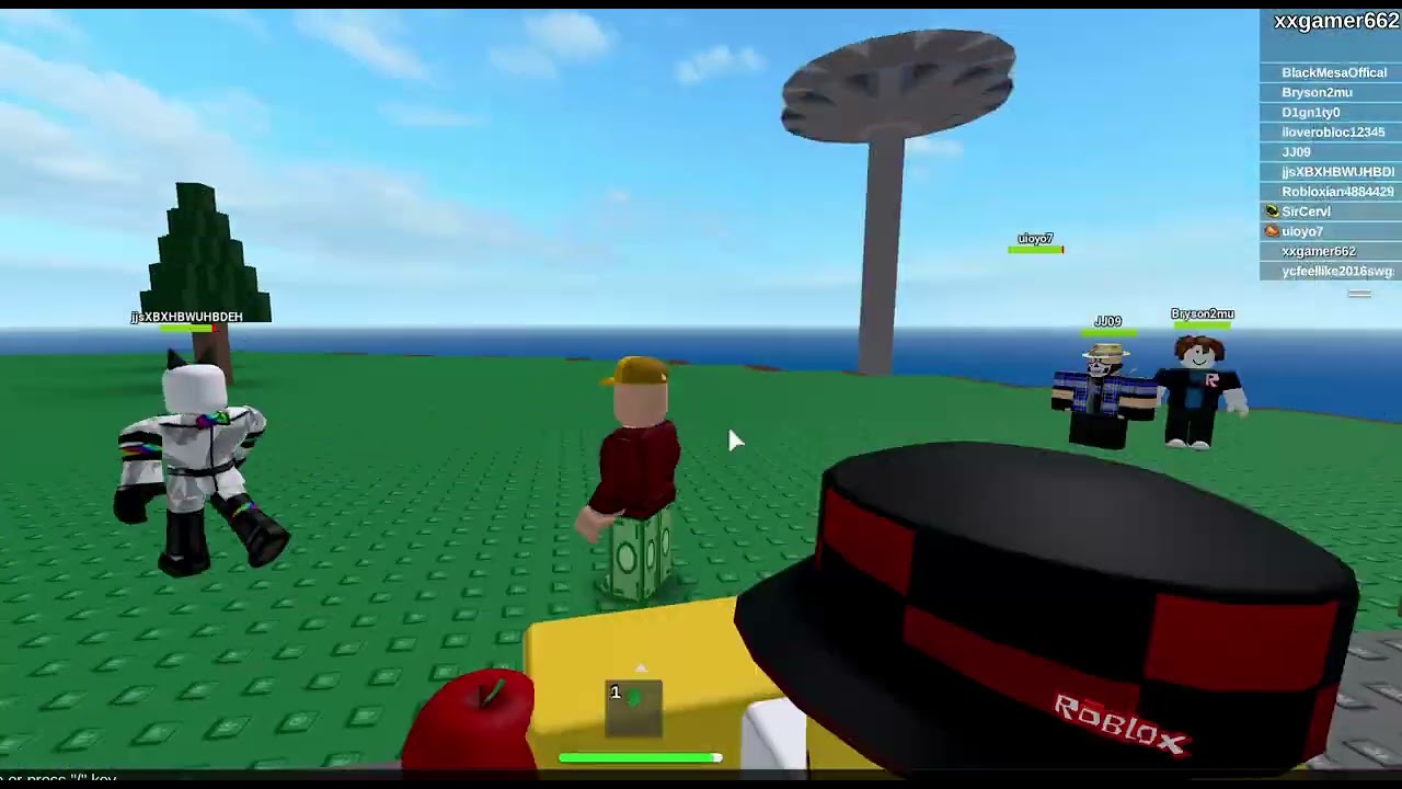 I found a old video from 2014 me playing roblox