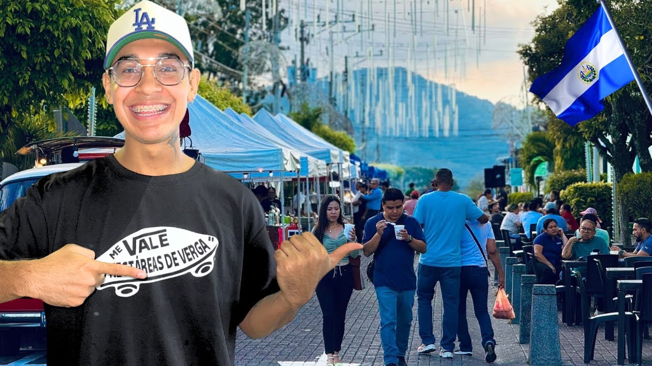 La Calle del Sabor en Santa Tecla 😱😮‍💨Paseo el Carmen 