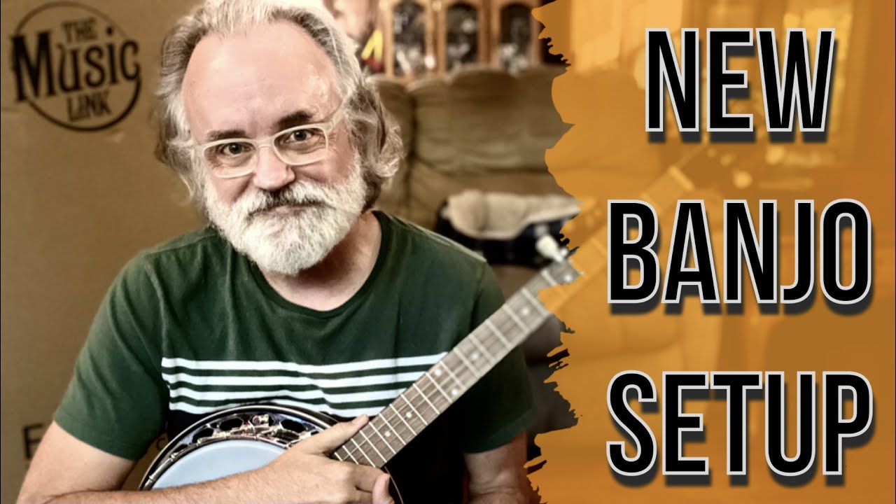 Getting Your NEW Banjo Ready to Play - With the Recording King Dirty 30s