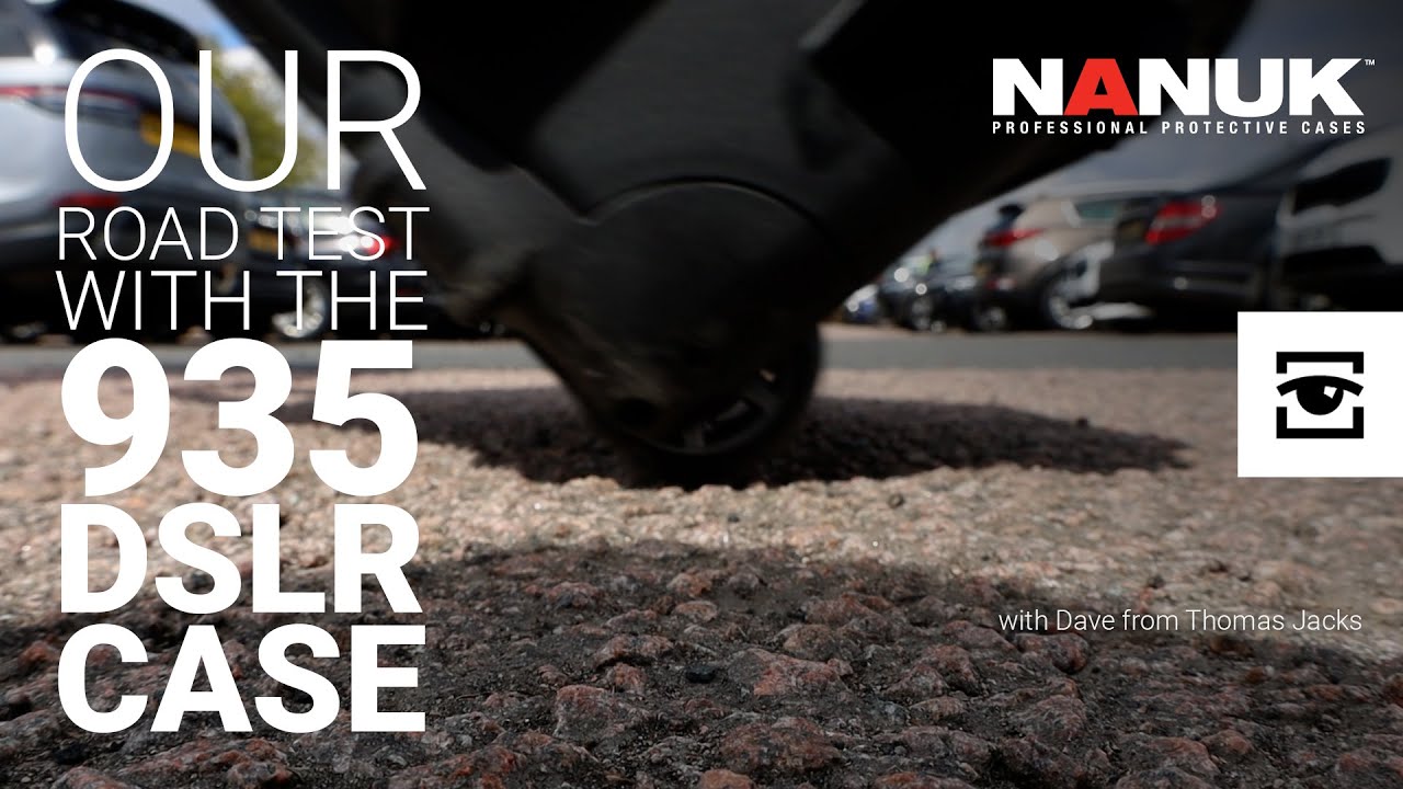 Nanuk 935 DSLR protective case on a road test