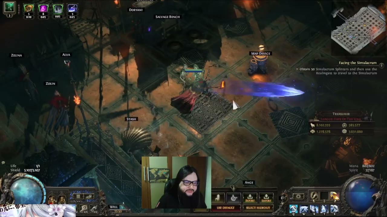 POE 2 0.4  Charged staff still bugged with shapeshifting