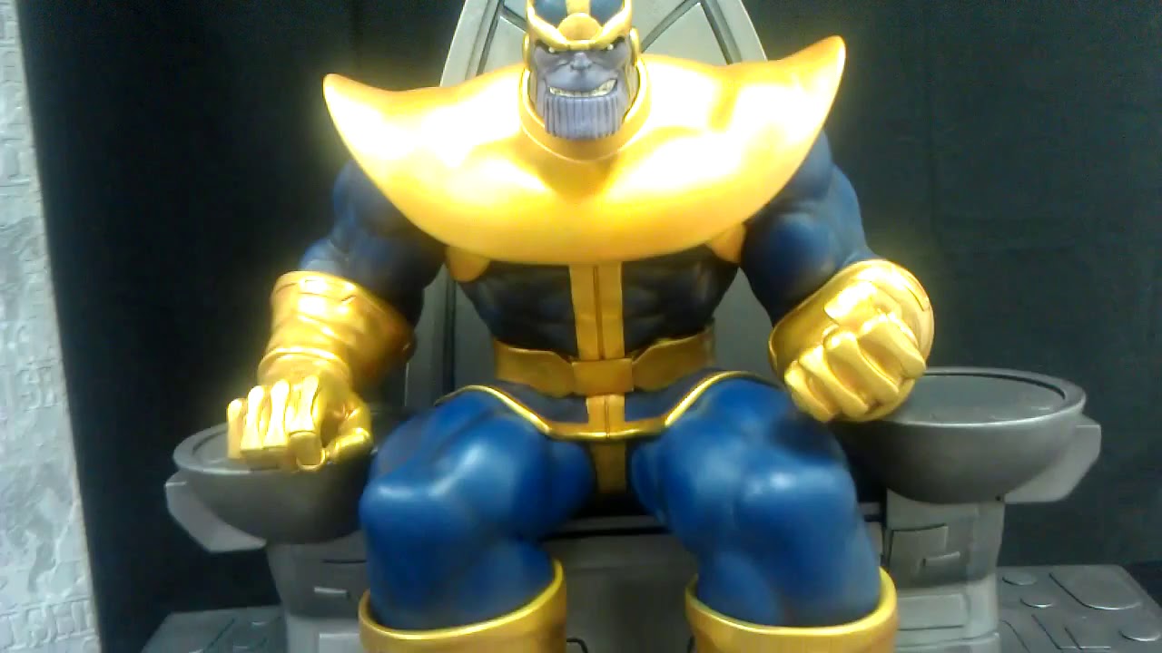 Thanos on space throne by Bowen designs