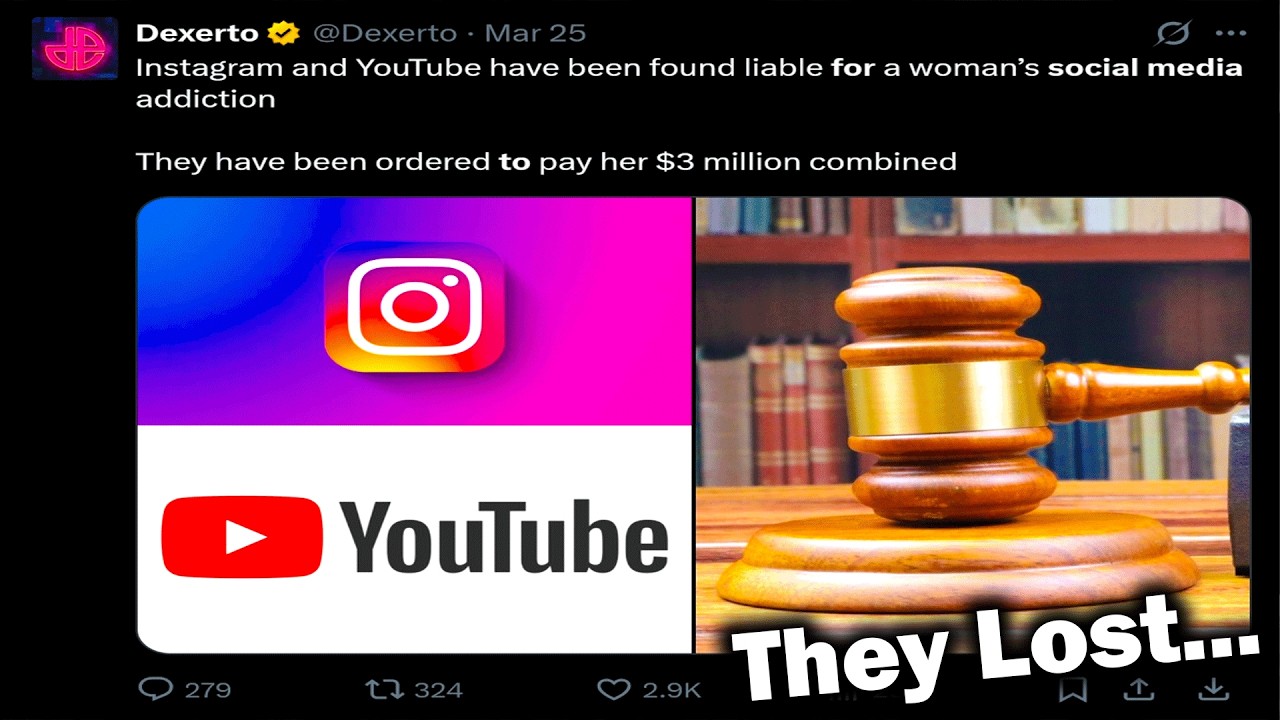YouTube был уничтожен в суде.