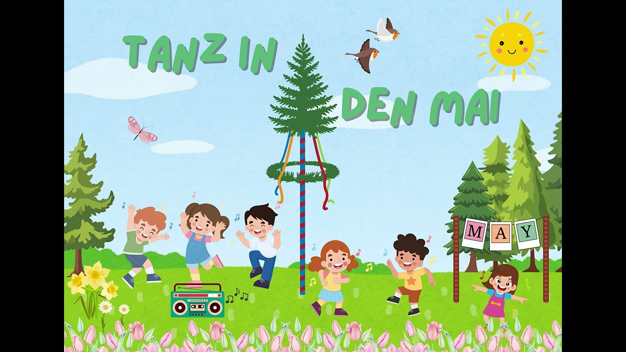 🎶 Tanz in den Mai 🎶 | Kinderlied über den Mai | Kita & Grundschule