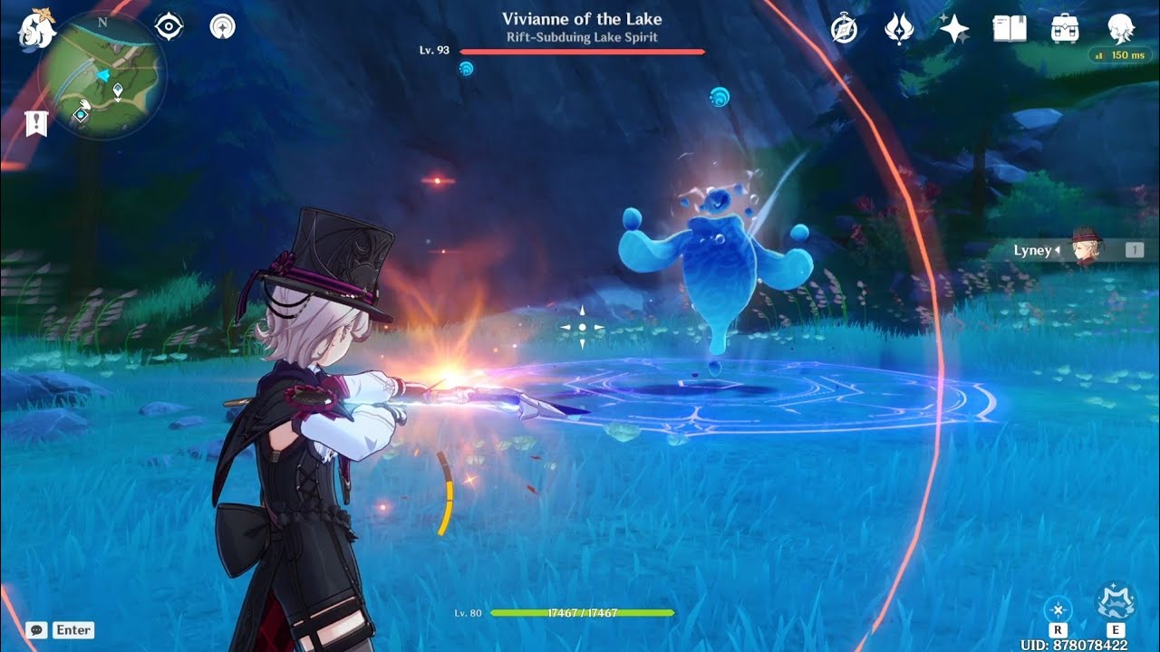 Solo Lyney VS Fontaine New 3M HP Legend Boss 