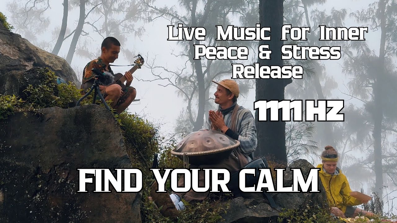 A Sound Journey to the Summit | Handpan & Guitar Collaboration for Calm & Presence Mount Abang, Bali