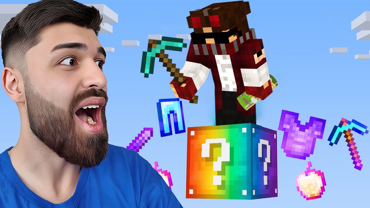 Minecraft მაგრამ LUCKY BLOCK ჩვენს განადგურებას ცდილობს!