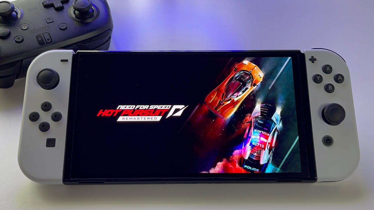 Need for Speed ​​Hot Pursuit Remastered NFS — ОБЗОР | Геймплей на портативном OLED-устройстве Switch