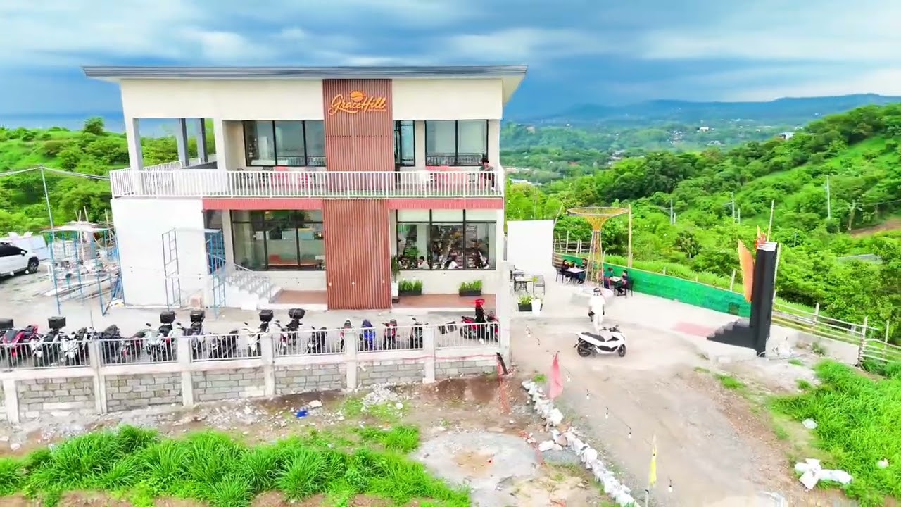GRACE HILL CAFE, BINANGONAN RIZAL DRONE SHOT #djiflip #dji