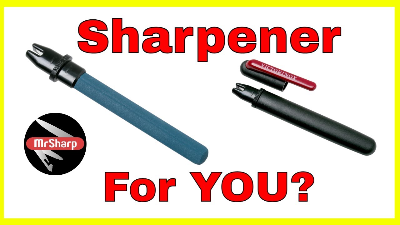 Двойная точилка для ножей Victorinox &mdash; как заточить карманный нож?