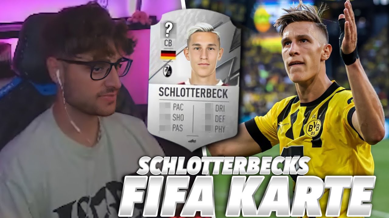 Eli „frontet“ Nico Schlotterbeck wegen seiner neuen Fifa Karte aber wird direkt im Chat gekontert!😂