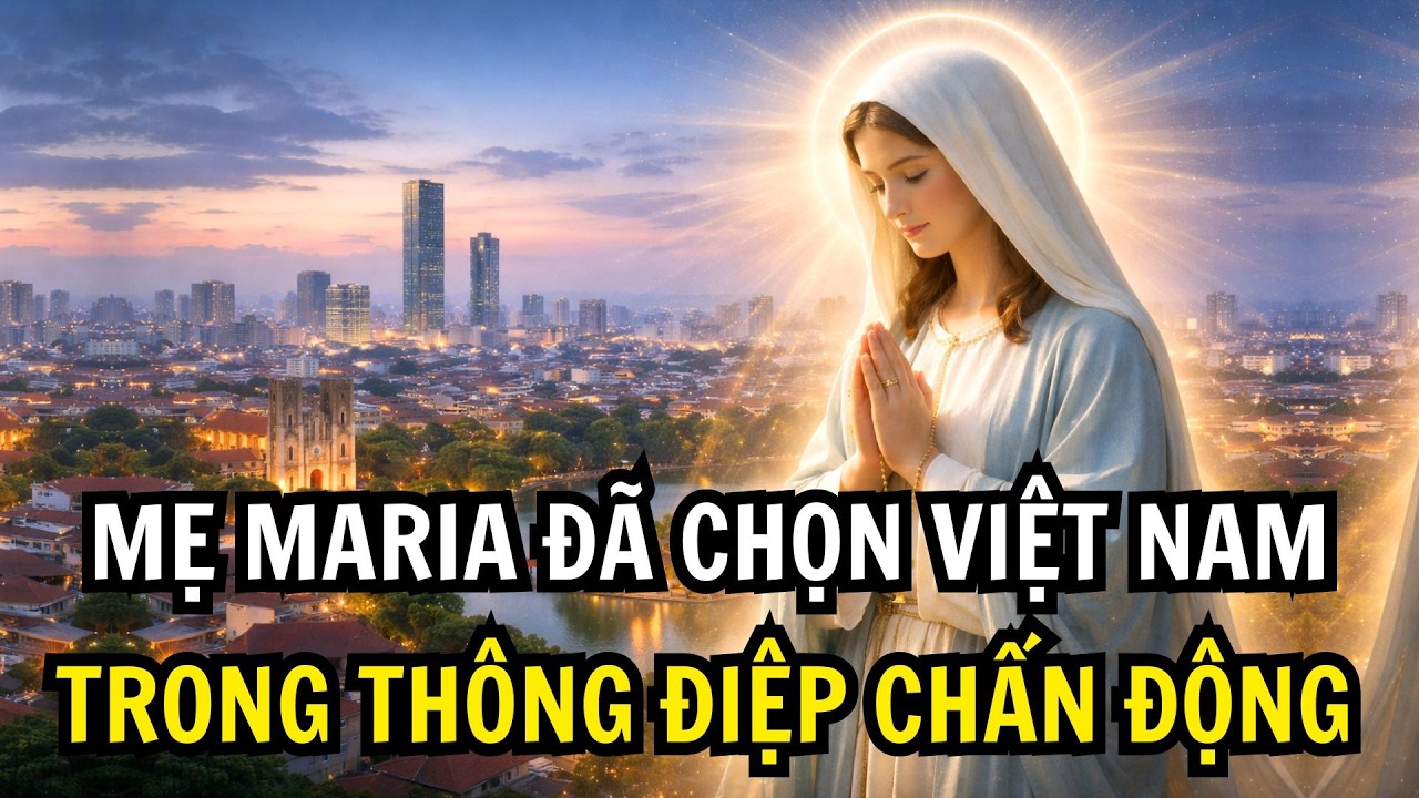Mẹ Maria Vừa Gửi Thông Điệp Khẩn Tới Việt Nam Khiến Đức Giáo Hoàng Phải Cảnh Tỉnh Nhân Loại