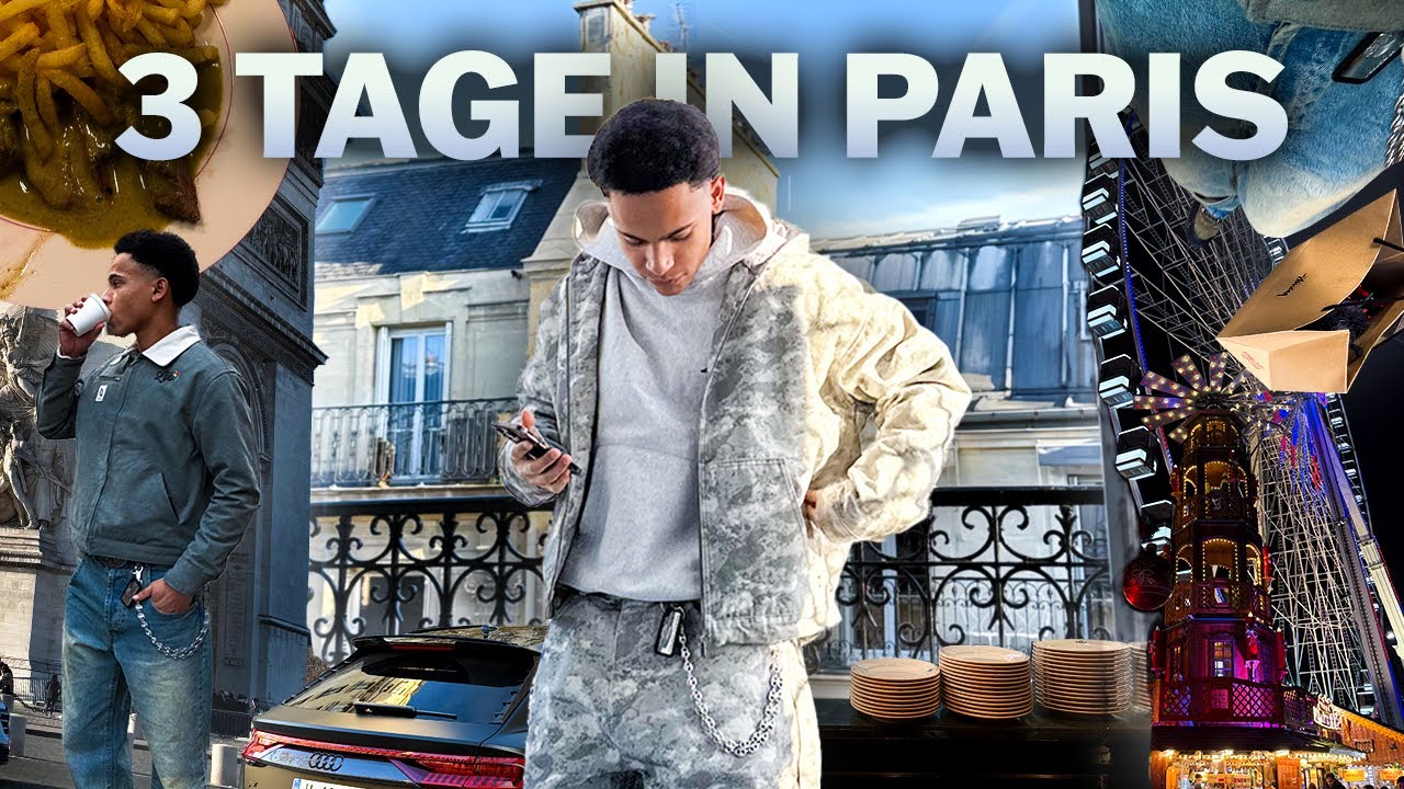 3 TAGE PARIS🇫🇷 + ERSTER TEHRA BLACKFRIDAY🤩 I JOSHIIKS WEEKLY VLOG