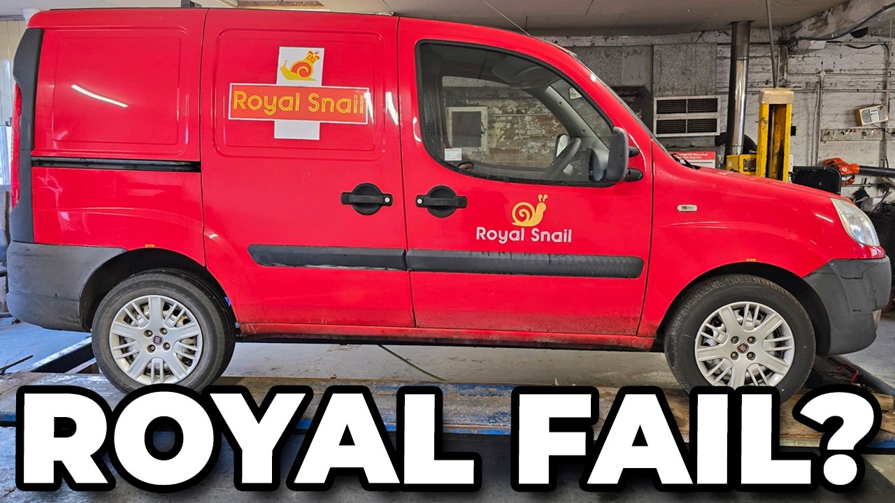 Fiat Doblo Cargo Van Goes For A Drive And An MOT - The Royal Snail Rides Again!