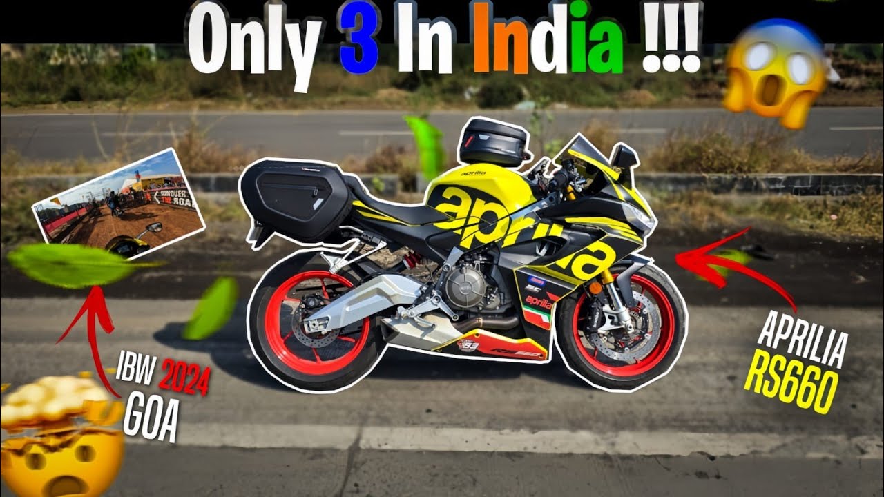 Riding My APRILIA RS 660 from Mumbai to GOA for IBW 2024! 😍