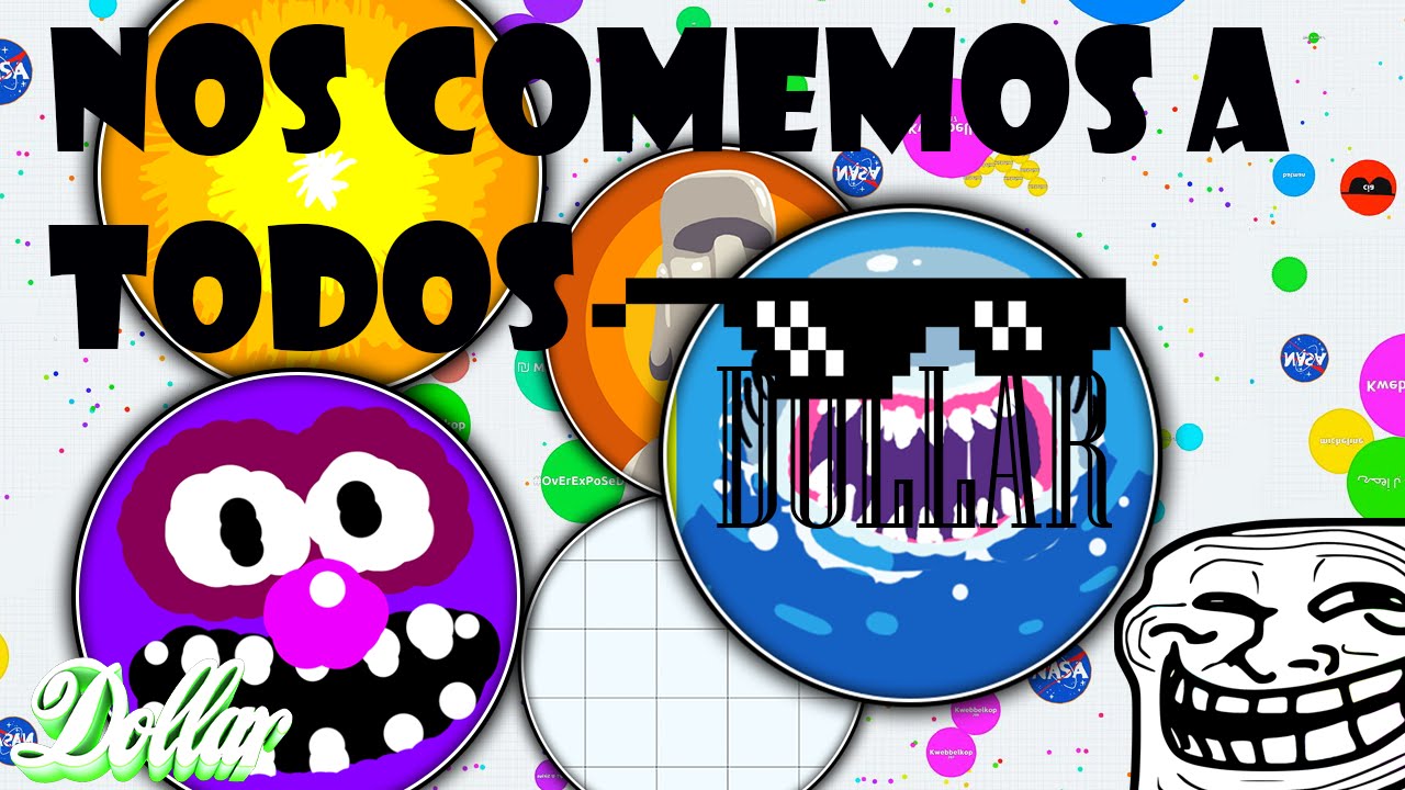 NOS COMEMOS A TODOS !! con ARILOK YT /Agar.io Epic Game Play!