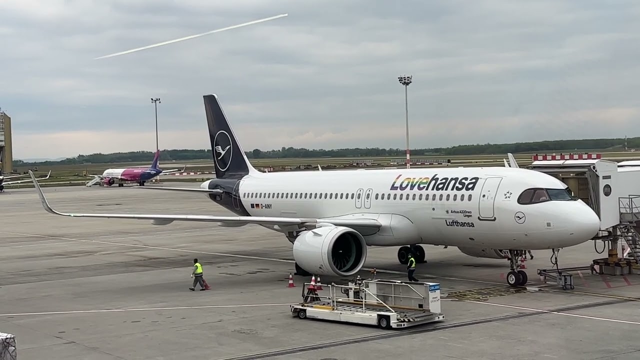 Lufthansa flight check-in, baggage drop-off, boarding, flight and baggage collection instructions